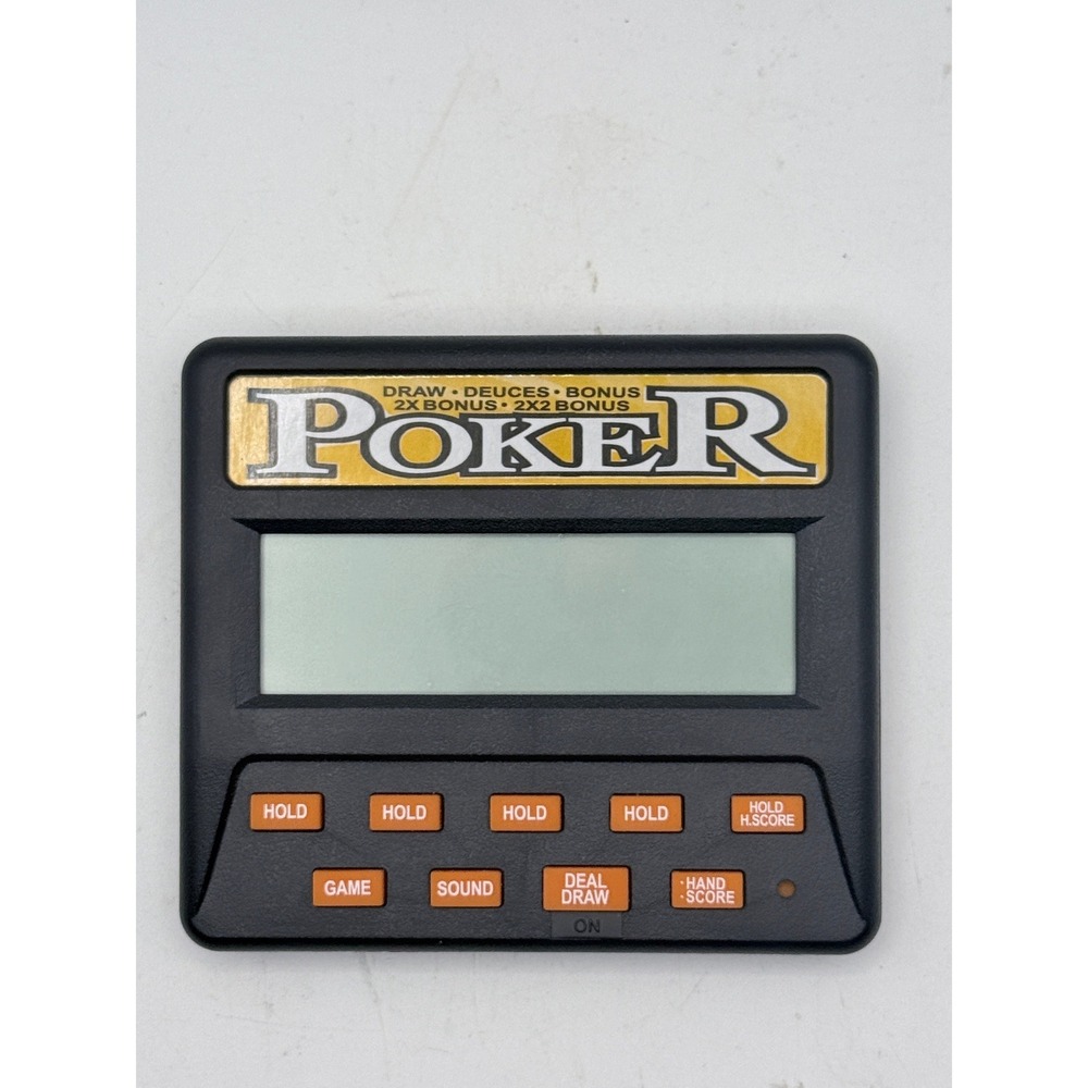 Classic 5-in-1 Poker - Electronic Handheld Game/‎ Classic Game Collection